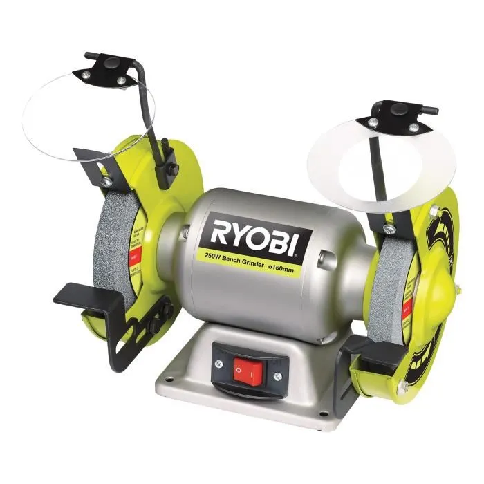 Amoladora Ryobi RBG6G1 250 W con motor de inducción y muela de 150 mm 1
