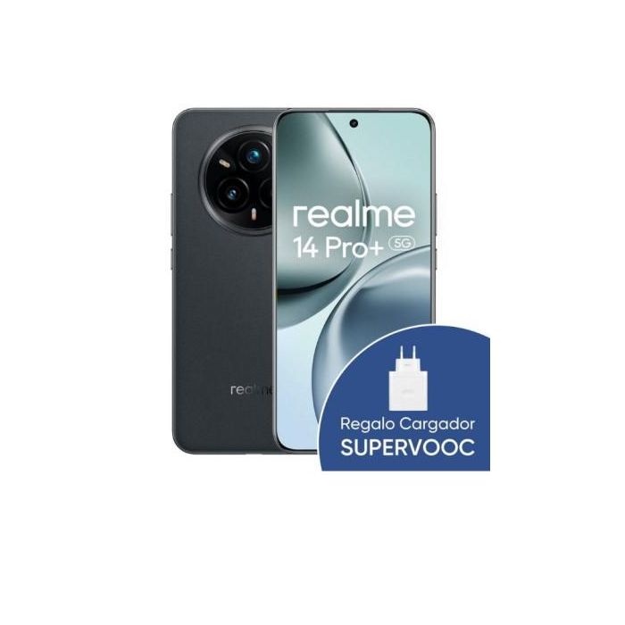 Realme 631011004924BDLE 14 Pro+ 5G 512GB 12GB Suede Grey - Pantalla 6.83" Amoled 120Hz, Cámara Sony 3X Periscope OIS