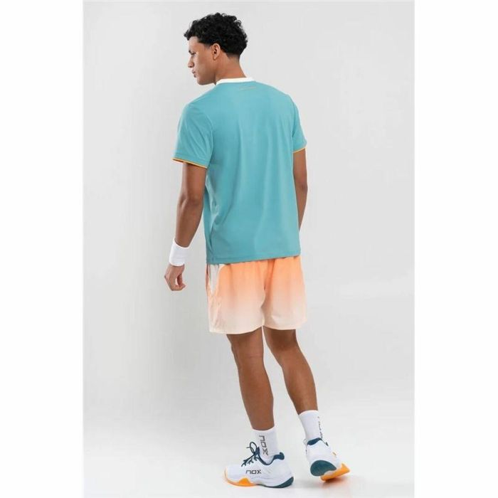 Camiseta de Manga Corta Hombre Nox Pro Turquesa Azul 1