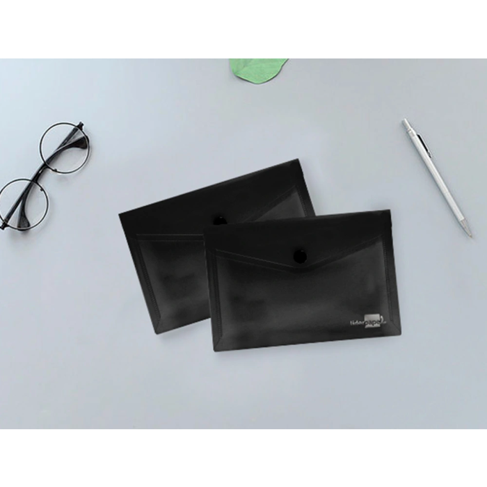 Liderpapel Dossier Carpeta Broche Polipropileno DIN A7 Negro Opaco Resistente 180 micras 7 Liderpapel Dossier Carpeta Broche Polipropileno DIN A7 Negro Opaco Resistente 180 micras 7