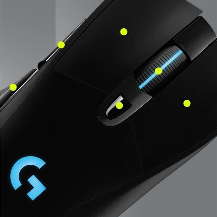 Mouse inalámbrico para juegos LOGITECH G703 LIGHTSPEED negro 4 Mouse inalámbrico para juegos LOGITECH G703 LIGHTSPEED negro 4