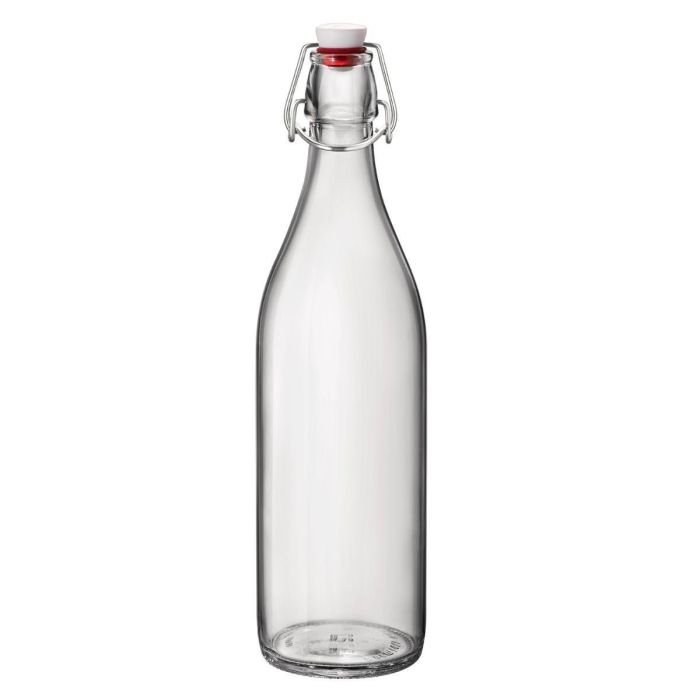 Bormioli Rocco Botella de Vidrio Giara 1 L, Fabricada en Italia, Material Saludable y Ecológico, Apta Lavavajillas y Frigorífico 0 Bormioli Rocco Botella de Vidrio Giara 1 L, Fabricada en Italia, Material Saludable y Ecológico, Apta Lavavajillas y Frigorífico 0
