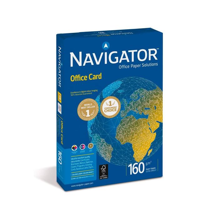 Papel para Imprimir Navigator NAV-160 A4 3