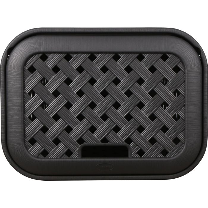 Tontarelli Pongotodo con Tapa 30 L Arianna Grafito 37.5x27.5x47 cm (6 Unidades) 3