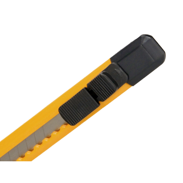 Q-connect Cúter XD-04 Plástico Estrecho Cuchilla 9 mm Clip Blíster 1 Unidad 4