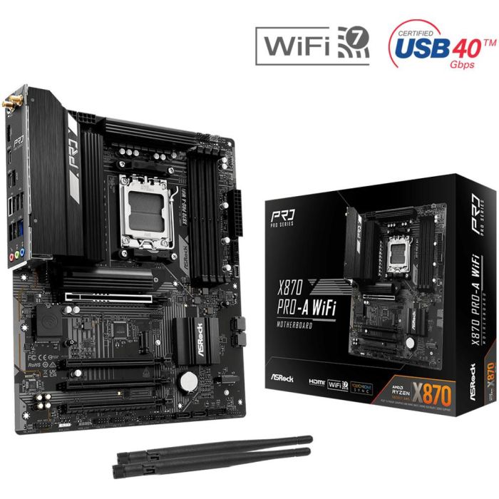 ASROCK X870 Pro-A WIFI (AM5) (D) 0 ASROCK X870 Pro-A WIFI (AM5) (D) 0