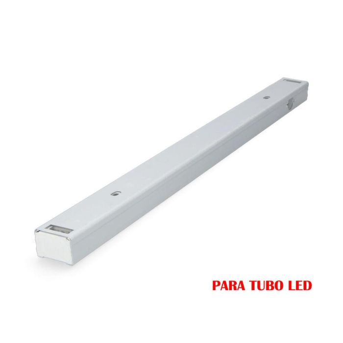 Regleta fluorescente para tubo de led 1x9w (eq. 18w) 220v 61cm edm 1