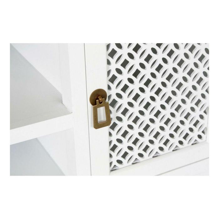 Mueble de TV DKD Home Decor 8424001812066 Blanco Multicolor Marrón claro Abeto 120 x 45 x 58 cm 2