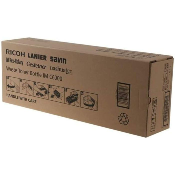 Ricoh Botella de Residuos Original, 100.000 Páginas, Compatible IM C2000, IM C2500, IM C3000, IM C3500, IM C4500, IM C6000 3 Ricoh Botella de Residuos Original, 100.000 Páginas, Compatible IM C2000, IM C2500, IM C3000, IM C3500, IM C4500, IM C6000 3