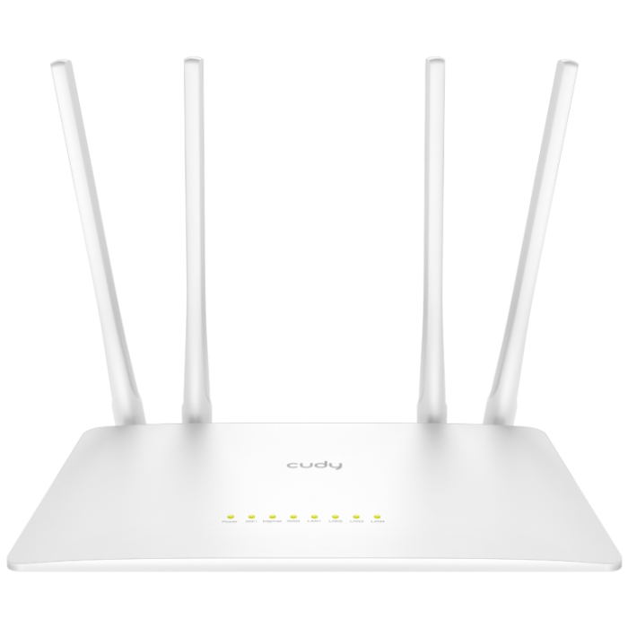 Cudy WR1200 router inalámbrico Ethernet rápido Doble banda (2,4 GHz / 5 GHz) Blanco Cudy WR1200 router inalámbrico Ethernet rápido Doble banda (2,4 GHz / 5 GHz) Blanco