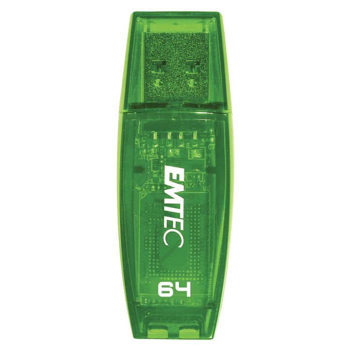 Emtec Pendrive USB C410 64GB 2.0 Verde