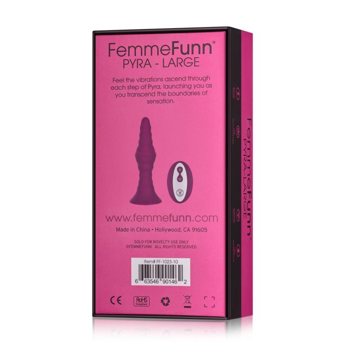 Plug Anal FemmeFunn Pyra Rosa 2 Plug Anal FemmeFunn Pyra Rosa 2