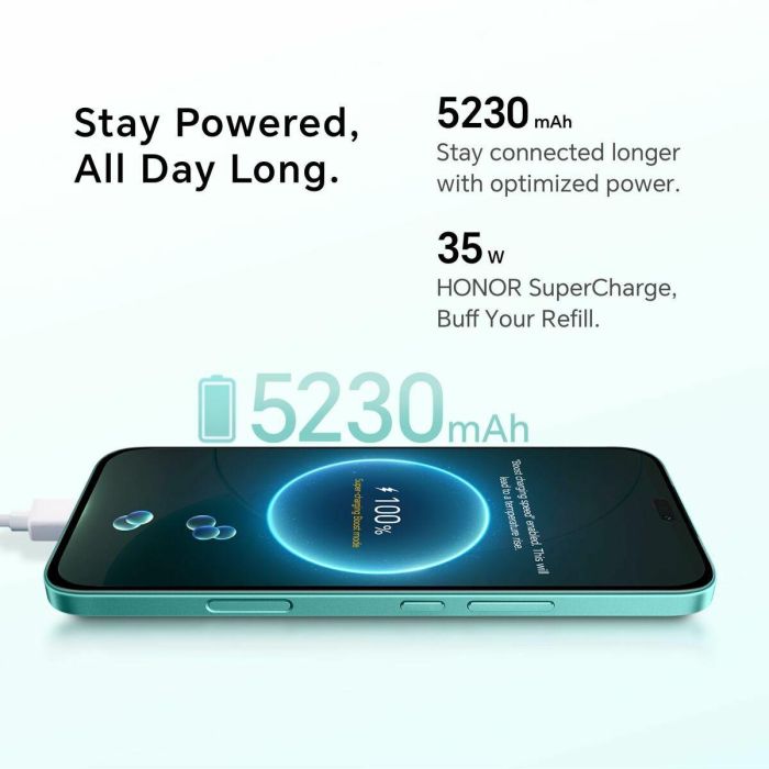 Smartphone Honor 5109BRUW 6,7" Octa Core 8 GB RAM 256 GB Verde 11 Smartphone Honor 5109BRUW 6,7" Octa Core 8 GB RAM 256 GB Verde 11