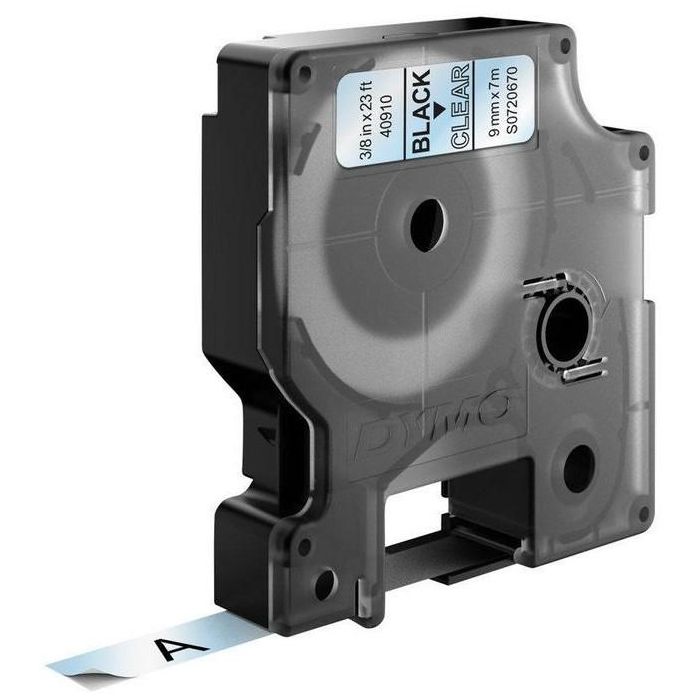DYMO Cinta LM D1 9mmx7m Negro/transparente 0 DYMO Cinta LM D1 9mmx7m Negro/transparente 0
