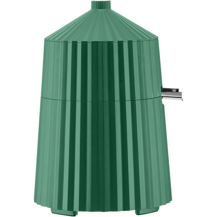 Alessi MDL07 GR Exprimidor Eléctrico Plissé Verde Diseñado por Michele De Lucchi