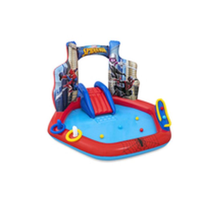 Bestway Piscina Hinchable Parque de Juegos Spiderman 211x206x127 cm +2 Años Jardin 98793 13