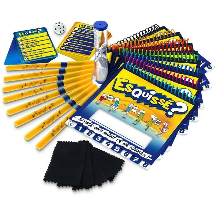 Goliath Sketched 8 Players Juego de mesa: el clásico teléfono árabe con dibujos en lugar de palabras 2