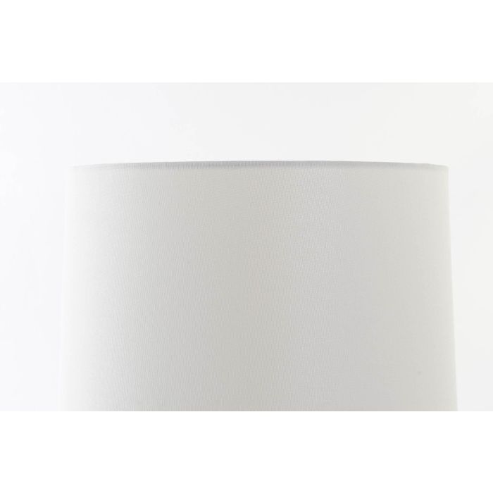 DKD Home Decor Lámpara Sobremesa Glam Blanco Negro 38 x 65 x 38 cm (2 Unidades) 2