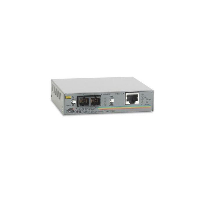 Allied Telesis 100TX to 100FX (SC) standalone media converter Allied Telesis 100TX to 100FX (SC) standalone media converter