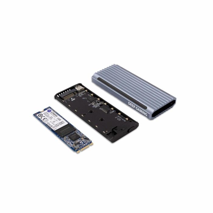 Carcasa para Disco Duro CoolBox DG-MCM-NVME1 Plateado 1 Carcasa para Disco Duro CoolBox DG-MCM-NVME1 Plateado 1