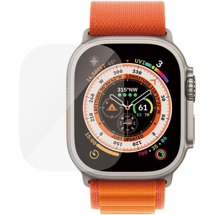 PanzerGlass Protector Pantalla Apple Watch Ultra 2 | Ultra 49mm – Anti-rayones y Anti-golpes, Aplicación Seca, Transparente