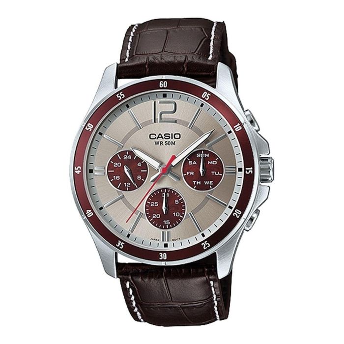 Reloj Hombre Casio ENTICER GENT Gris (Ø 35 mm) (Ø 43,5 mm) Reloj Hombre Casio ENTICER GENT Gris (Ø 35 mm) (Ø 43,5 mm)