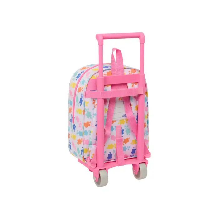 Safta Mochila con Carro 232+805 Peppa Pig "Baby Pig" Infantil 22x27x10cm 1