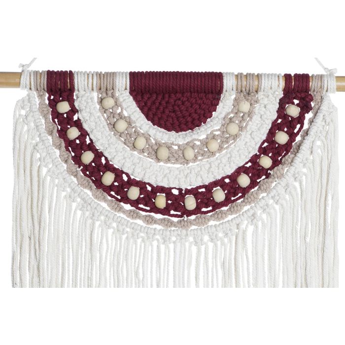 Decoracion Colgante Boho DKD Home Decor Multicolor Blanco 1 x 95 x 50 cm (6 Unidades) 1 Decoracion Colgante Boho DKD Home Decor Multicolor Blanco 1 x 95 x 50 cm (6 Unidades) 1