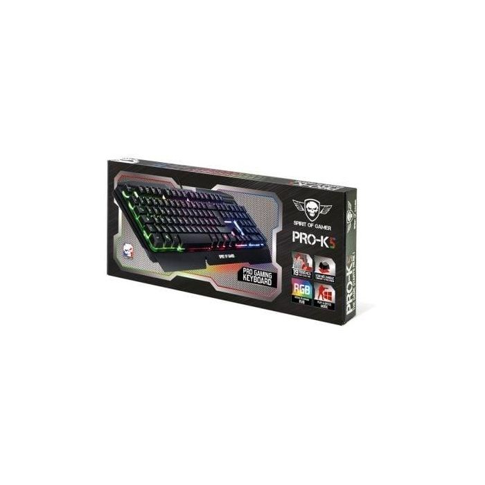 Teclado Gaming Spirit of Gamer PRO-K5 4 Teclado Gaming Spirit of Gamer PRO-K5 4