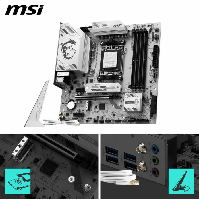 Placa Base MSI B850M GAMING PLUS WIFI6E AMD AM5 AMD 11 Placa Base MSI B850M GAMING PLUS WIFI6E AMD AM5 AMD 11