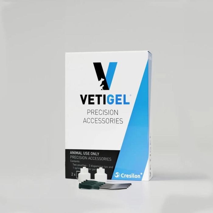 Vetigel 2 X Kit Accesorios Dental