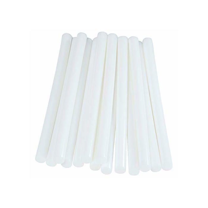 Pegamento - RAPID - Ø12mm - 48 barras - Blanco - Alta fluidez - Tiempo de fraguado 15 seg 1 Pegamento - RAPID - Ø12mm - 48 barras - Blanco - Alta fluidez - Tiempo de fraguado 15 seg 1