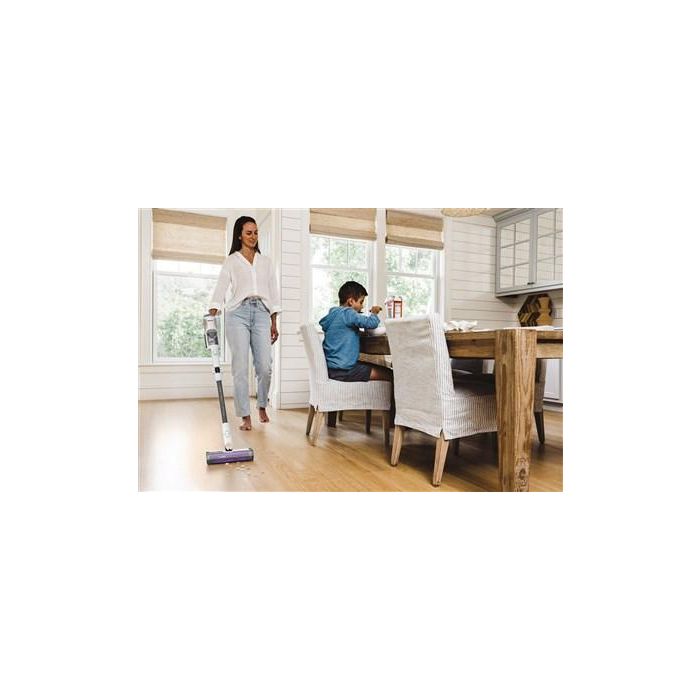 Shark IW1611EU Aspiradora escoba inalámbrica, Blanco, 0.42 L, Sin bolsa 5