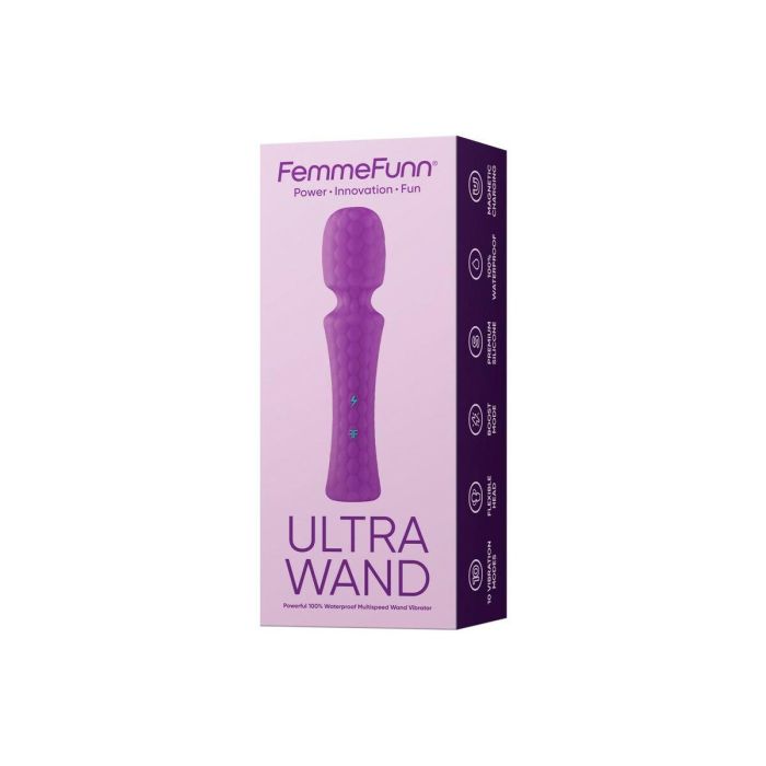 Masajeador FemmeFunn Ultra Wand Morado 3 Masajeador FemmeFunn Ultra Wand Morado 3