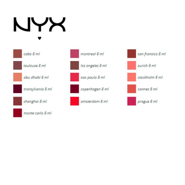 Pintalabios Soft Matte NYX (8 ml) 25 Pintalabios Soft Matte NYX (8 ml) 25