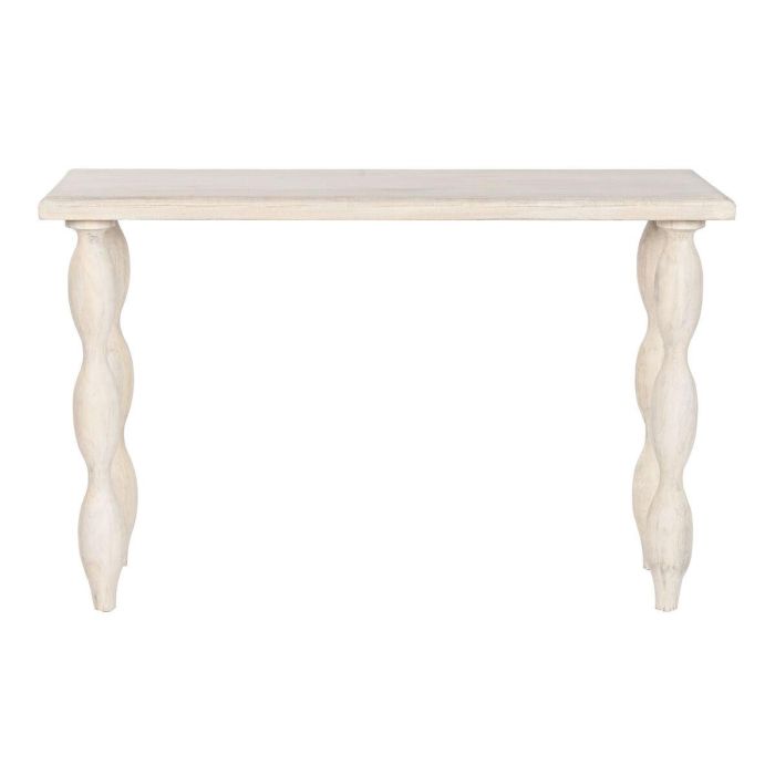 Consola Home ESPRIT Blanco Madera de mango 120 x 40 x 76 cm 4