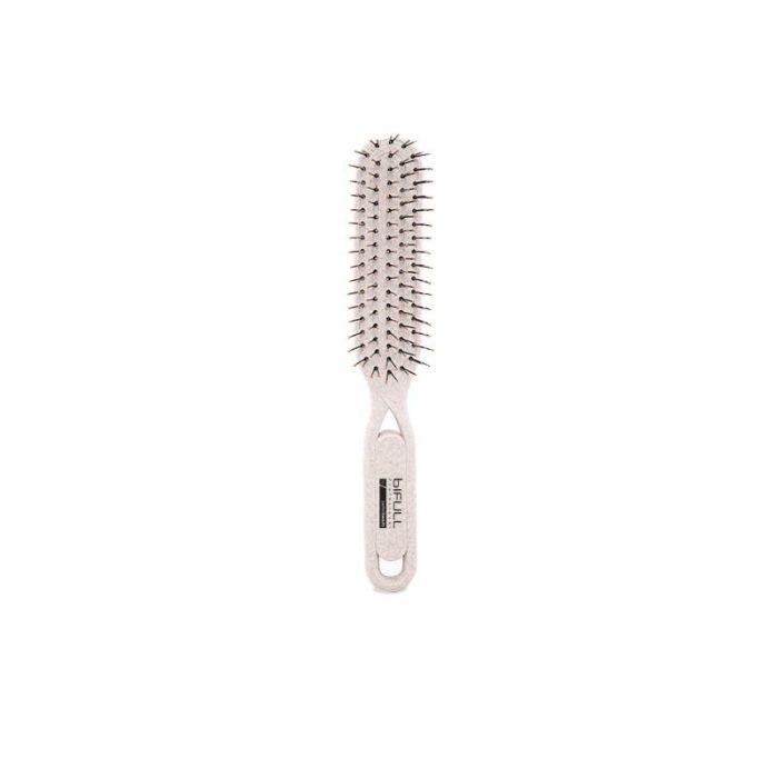 Bifull - Cepillo Biodegradable Bio Rectangle Beige - Ideal para Cuidado Personal Bifull - Cepillo Biodegradable Bio Rectangle Beige - Ideal para Cuidado Personal