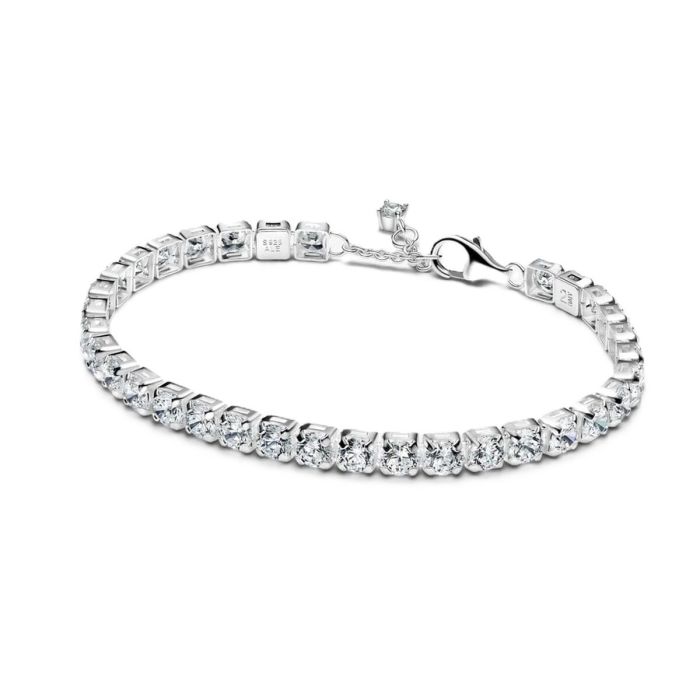 Pulsera Mujer Pandora 593539C01-18 18 cm Plateado