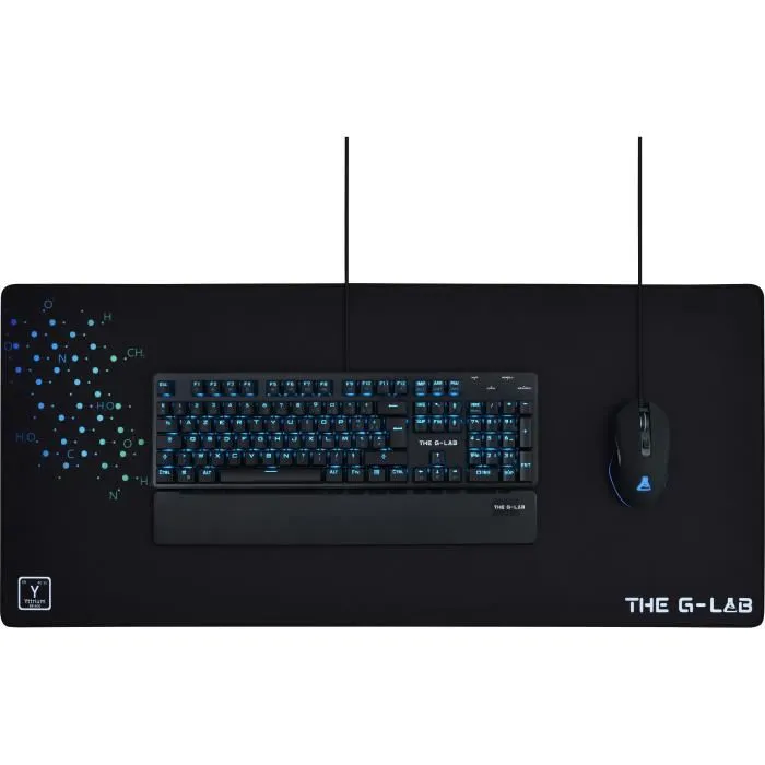 The G-Lab Gaming Mouse Pad XXL 900x400x4mm Control con Goma Antideslizante The G-Lab Gaming Mouse Pad XXL 900x400x4mm Control con Goma Antideslizante