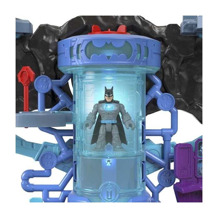 Batcueva de batman con sonidos y figura de batman se ilumina imaginext 5 Batcueva de batman con sonidos y figura de batman se ilumina imaginext 5