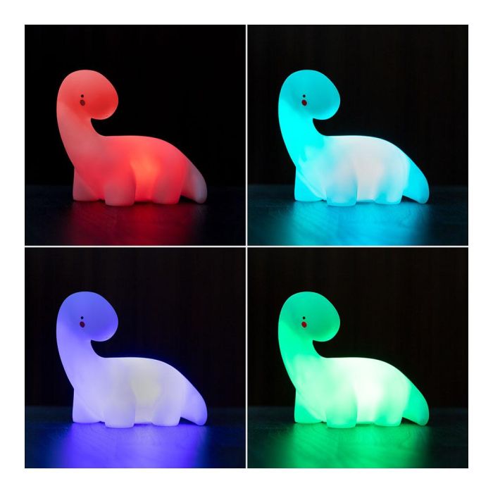 Lámpara Dinosaurio LED Multicolor Lightosaurus InnovaGoods 1 Lámpara Dinosaurio LED Multicolor Lightosaurus InnovaGoods 1