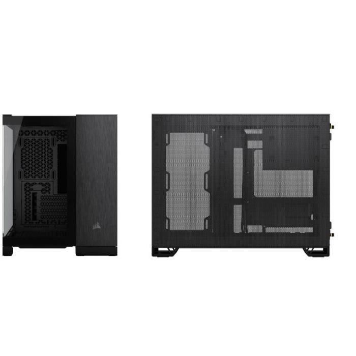 Corsair CC-9011287-WW COR1725239711769 Caja de PC 2500X mATX Aluminio Negro/Obsidiana 2 Corsair CC-9011287-WW COR1725239711769 Caja de PC 2500X mATX Aluminio Negro/Obsidiana 2