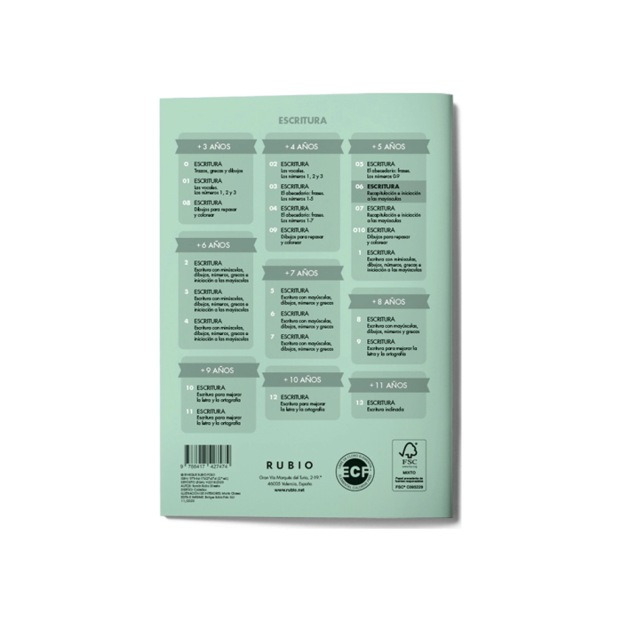 Rubio Cuaderno Caligrafia Nº 06 2 Rubio Cuaderno Caligrafia Nº 06 2