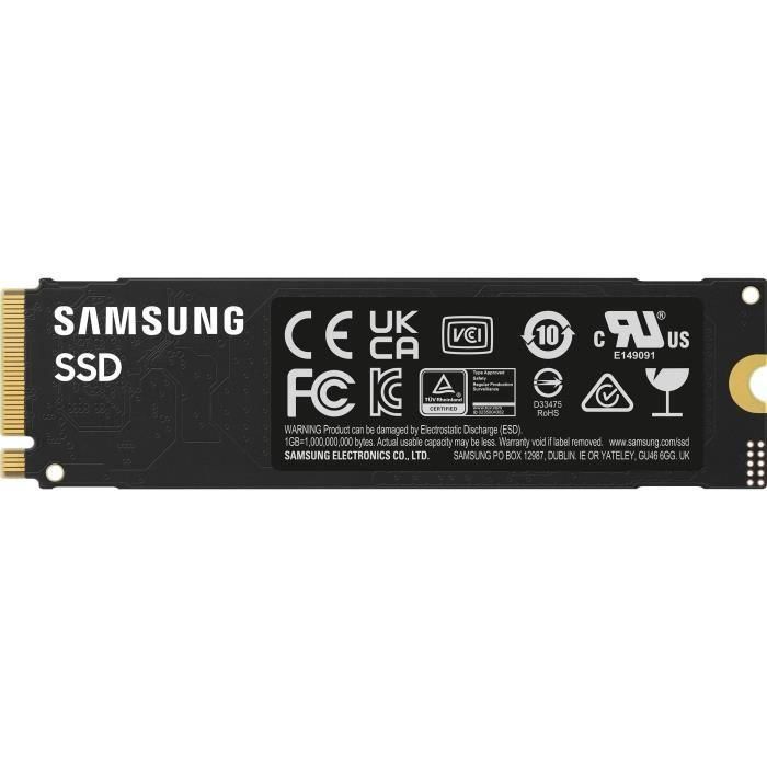 Disco SSD Samsung 990 EVO Plus 4TB/ M.2 2280 PCIe 5.0/ Compatible con PS5 y PC/ Full Capacity 1 Disco SSD Samsung 990 EVO Plus 4TB/ M.2 2280 PCIe 5.0/ Compatible con PS5 y PC/ Full Capacity 1