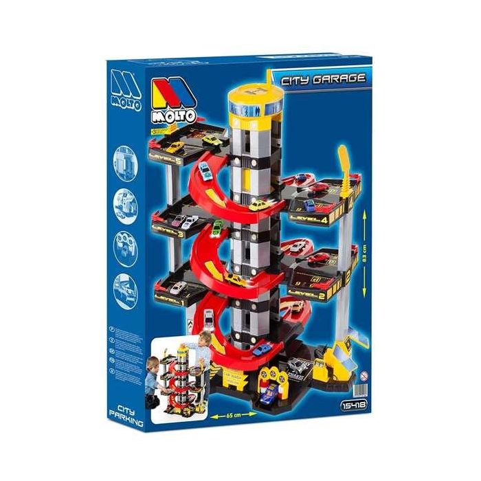 Molto Parking 6 plantas 78x65x51 cm Juguete para Niños 14