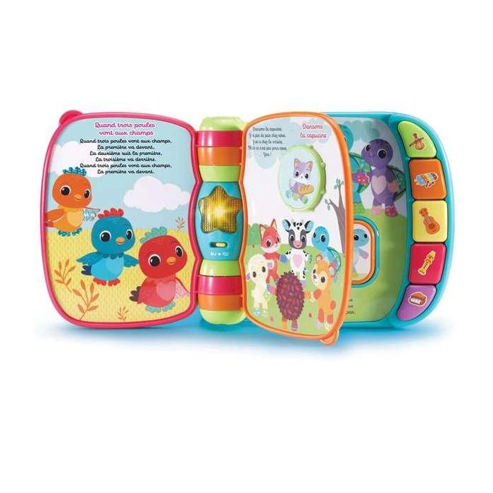 Libro Interactivo Primeras Canciones 80-166777 V-Tech 3 Libro Interactivo Primeras Canciones 80-166777 V-Tech 3