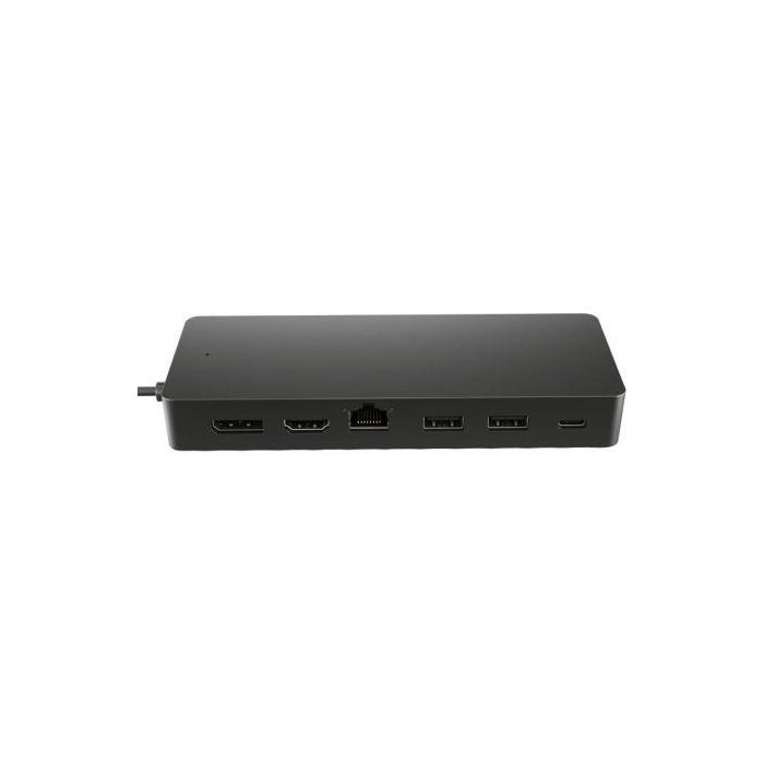 HP Docking USB Tipo-C 50H55UT | 1xUSB Tipo-C PD 65W, 2xUSB, 1xHDMI 4K, 1xDisplayPort, 1xRJ45 | Negro y Azul 1