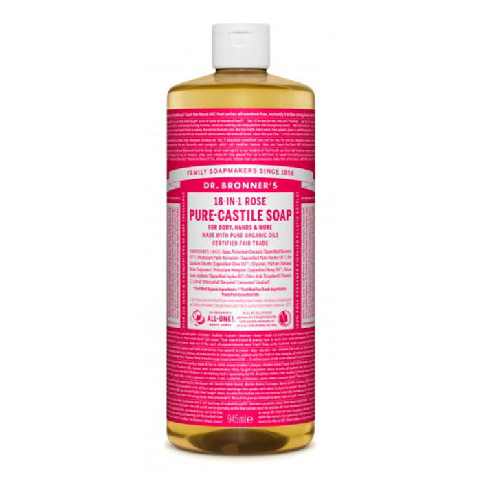 Dr Bronner'S Jábon Líquido Rosas 945 mL