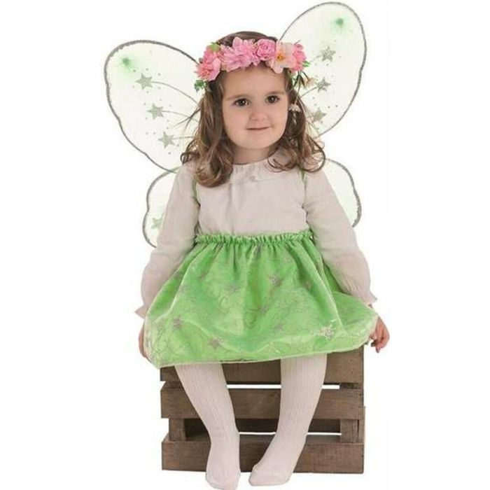 Disfraz infantil mariposa verde set 3-6 años