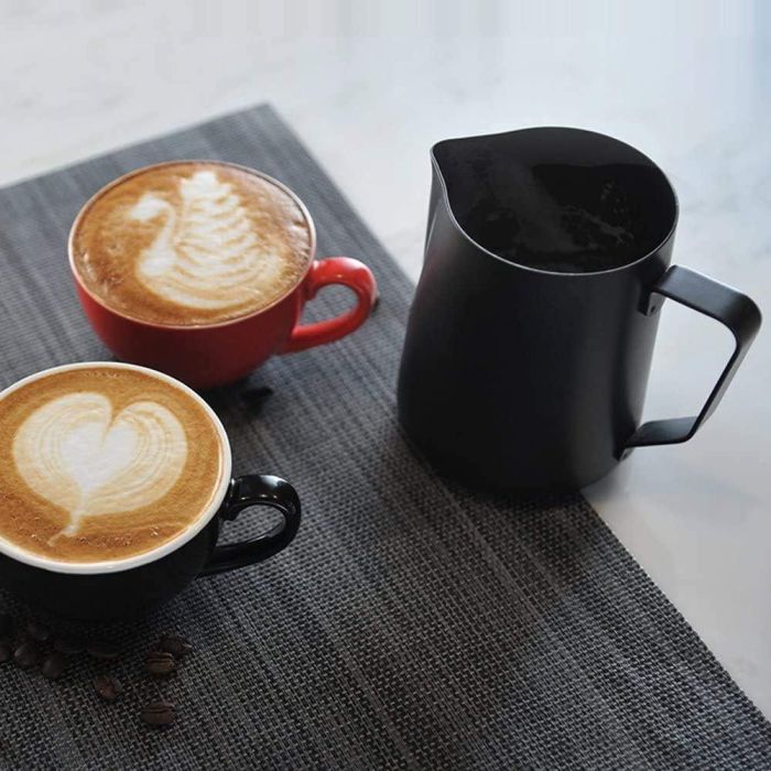 Inde Lechera Acero Inoxidable Negro 350 ml (7x9 cm) 3